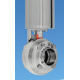 Butterfly valve S-S DIN with pneumatic actuator air-air AWH