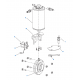 Butterfly valve G-G DIN with pneumatic actuator air-air AWH