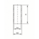 Glass cylinder for viewing window 5171 AWH, NIOB