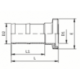 Male Part Hose Fitting DIN 11854 AWH