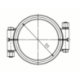 High Pressure Clamp 2-pieces AWH