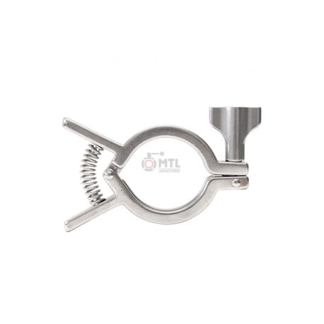 Heavy Duty Clamp with Mounting Aid, Single Pin AWH