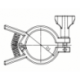 Heavy Duty Clamp with Mounting Aid, Single Pin AWH