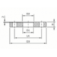 Plain Flange PN 10 similar EN 1092-1 Typ 01 AWH