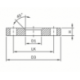 Stainless Steel Loose Flange similar EN 1092-1 Type 02 AWH